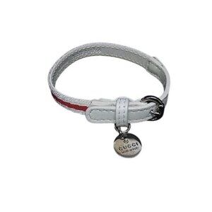 Gucci Bracelet Charity Bracelet Loves YOU White Red Canvas Leather